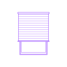 Buildings Window Blinds Korean Combi Stencil Svg Design File, Free Vectors File